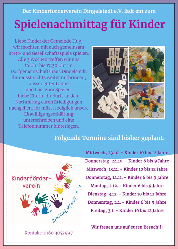 Bild vergrößern: Flyer Spielenachmittag3