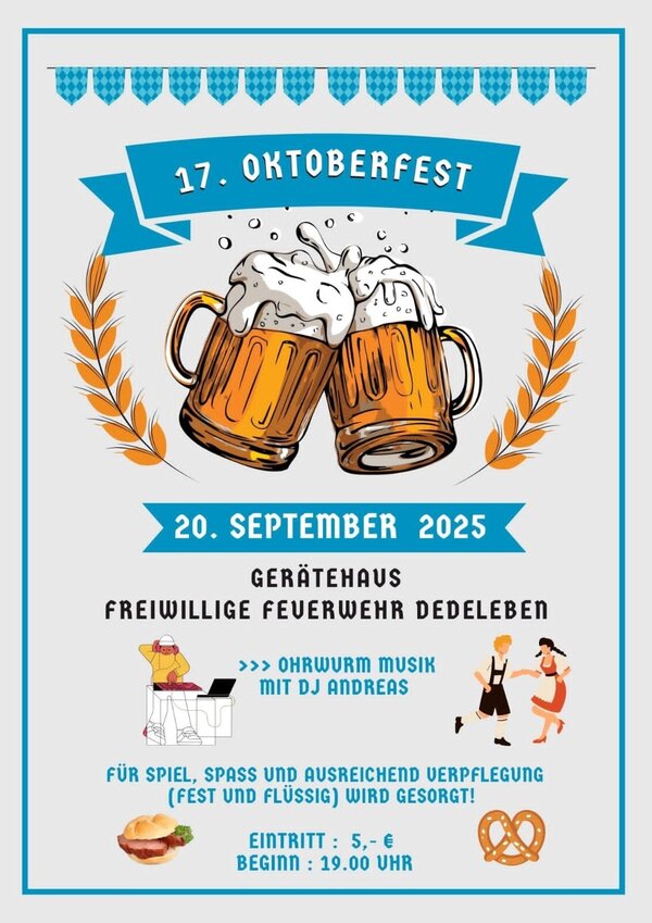 Bild vergrößern: Oktoberfest Dedeleben