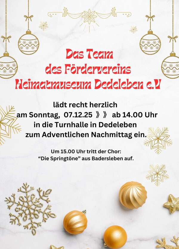 Bild vergrößern: White & Gold Simple Christmas Eve Party Document (A4) - 1