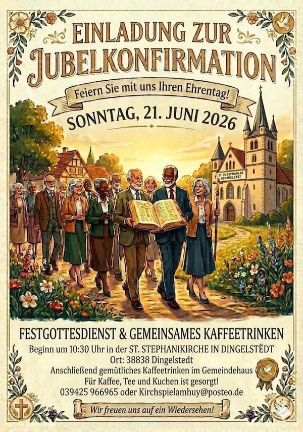 Bild vergr&ouml;&szlig;ern: Jubelkonfirmation