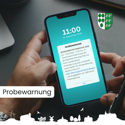 Probewarnung